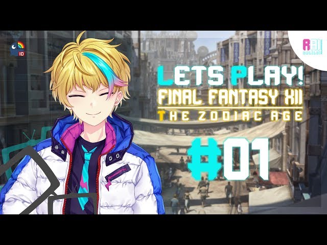 【Final Fantasy XII: TZA】Rai Galilei's: Welcoming to the world of FFXII!【 NIJISANJI ID】のサムネイル