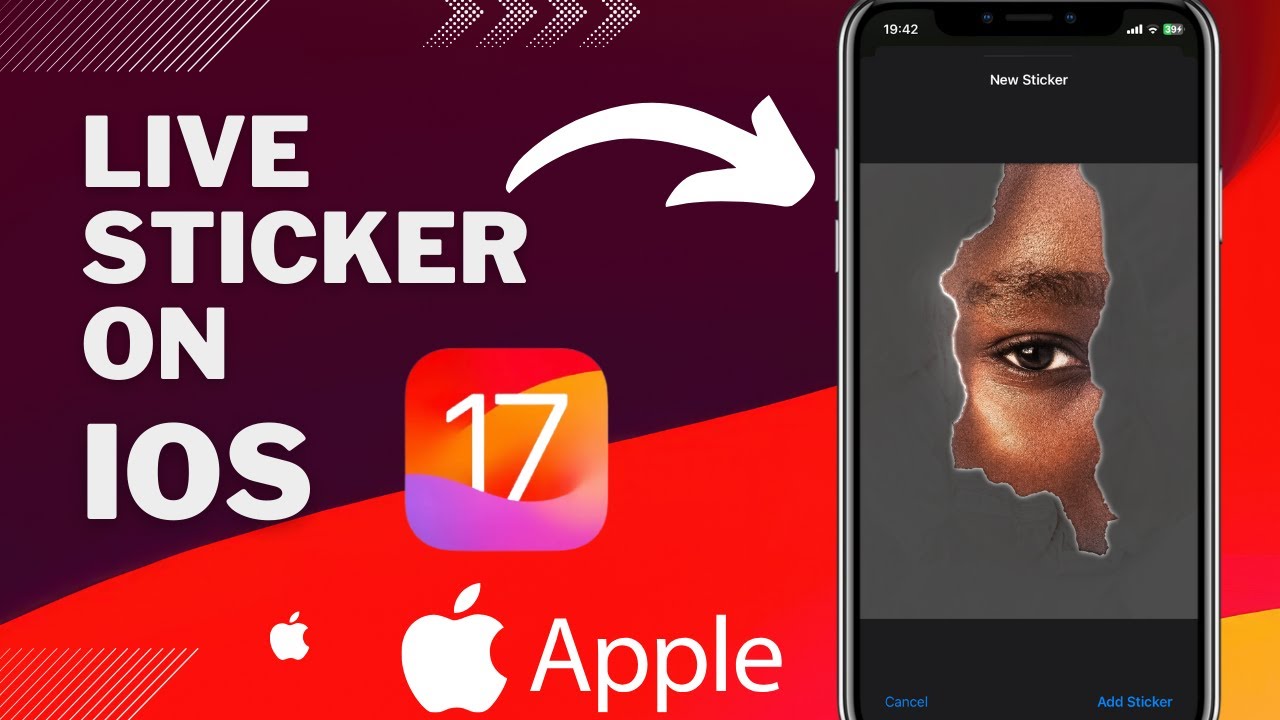 How To Make Live Sticker IOS 17 NEW FEATURE - YouTube