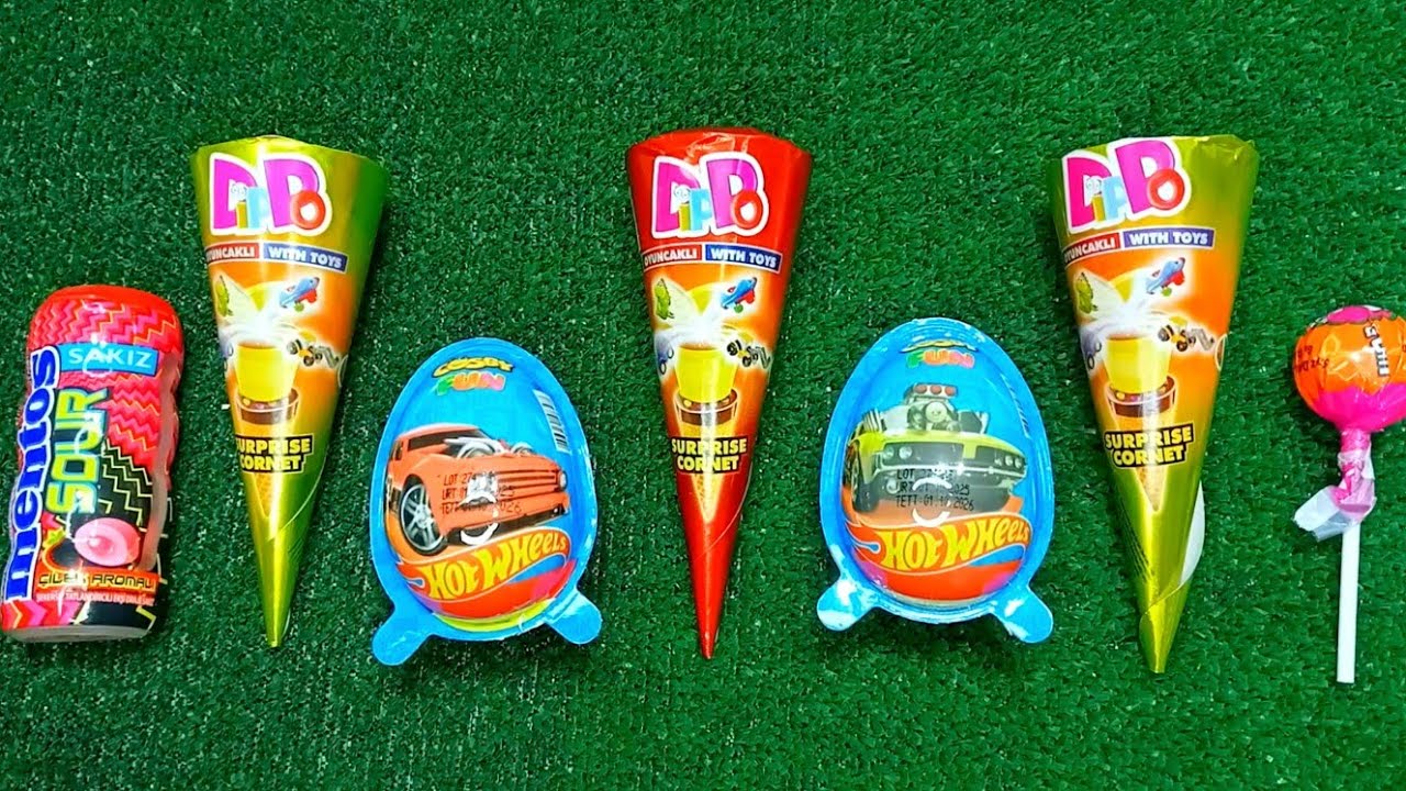 Satisfying video Asmr lollipops candy unboxing video Asmr opening video and chocolate gummy candy