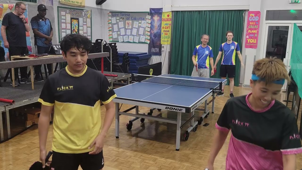 Matt & Kin _ TJ TTC 3 vs Kin & Sid _ Flick TTC 6 ■ CLTTL Division 6