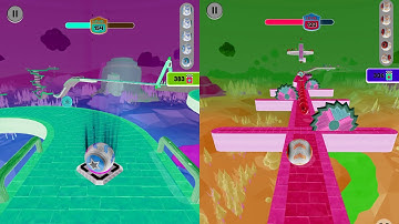 Going Balls Vs Reverse Balls Speedrun Walkthrough Gameplay