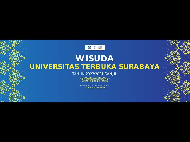 Wisuda Universitas Terbuka Surabaya - 12 November 2023 class=