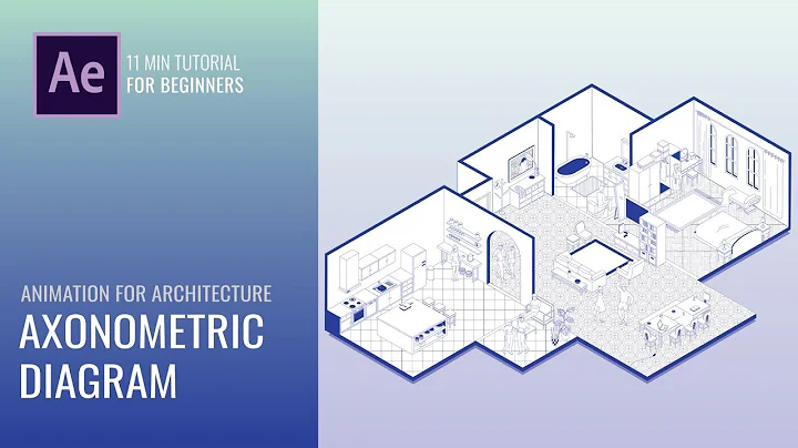 Axonometric Diagram Animation for Architecture | Adobe After Effects Tutorial