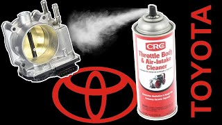 Throttle body clean Toyota Corolla Matrix Pontiac Vibe Auris Scion xD