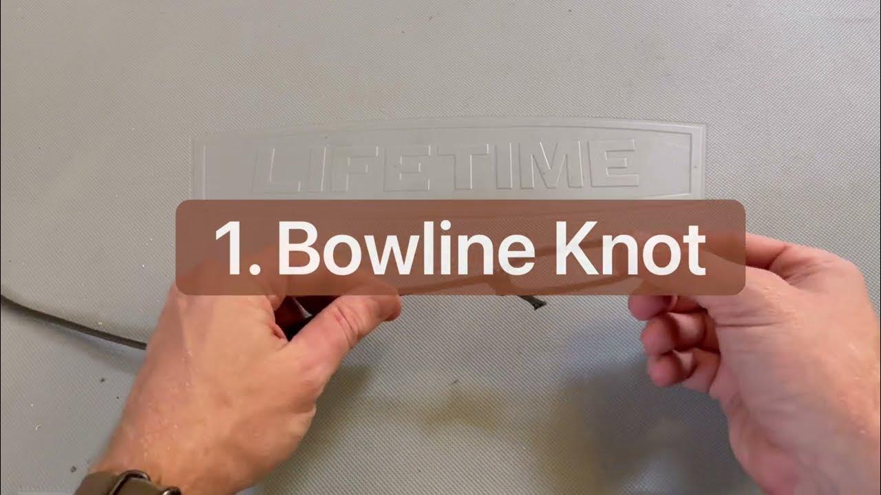 Basic Knots and Hitches YouTube