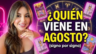 🔴 EN VIVO | ¿Quién viene a tu vida en AGOSTO? 💘 Lectura Amor Signo por Signo 🔮✨⁠