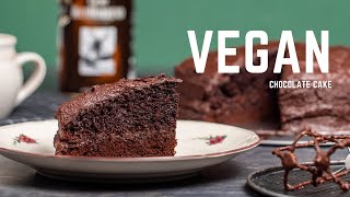 Eggless Chocolate Cake [VEGAN]