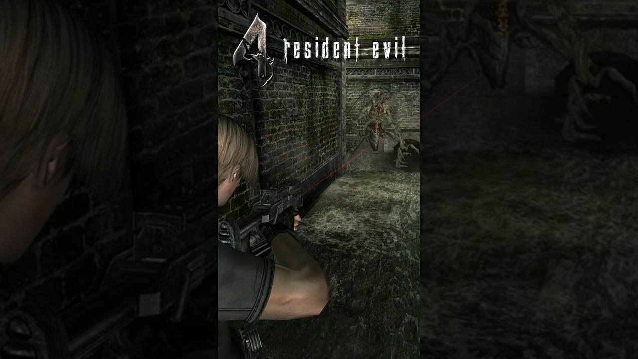 RE4 (2005) Chapter 3-2 | Leon TMP Kill vs Novistador 👾