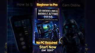 3D Modelling Seekho Zero Se 😱 | Full Roadmap 2026 (Beginner to Pro