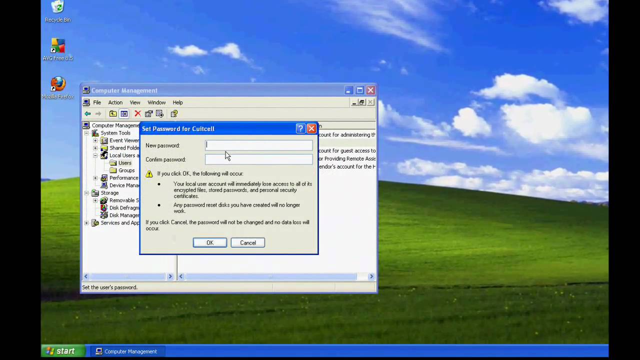 Windows XP - Password Change / Hack (2009) [HD] - YouTube