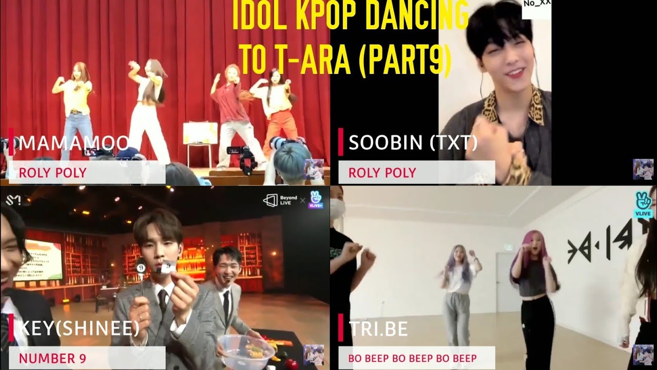 IDOL KPOP DANCING TO T-ARA (P9)