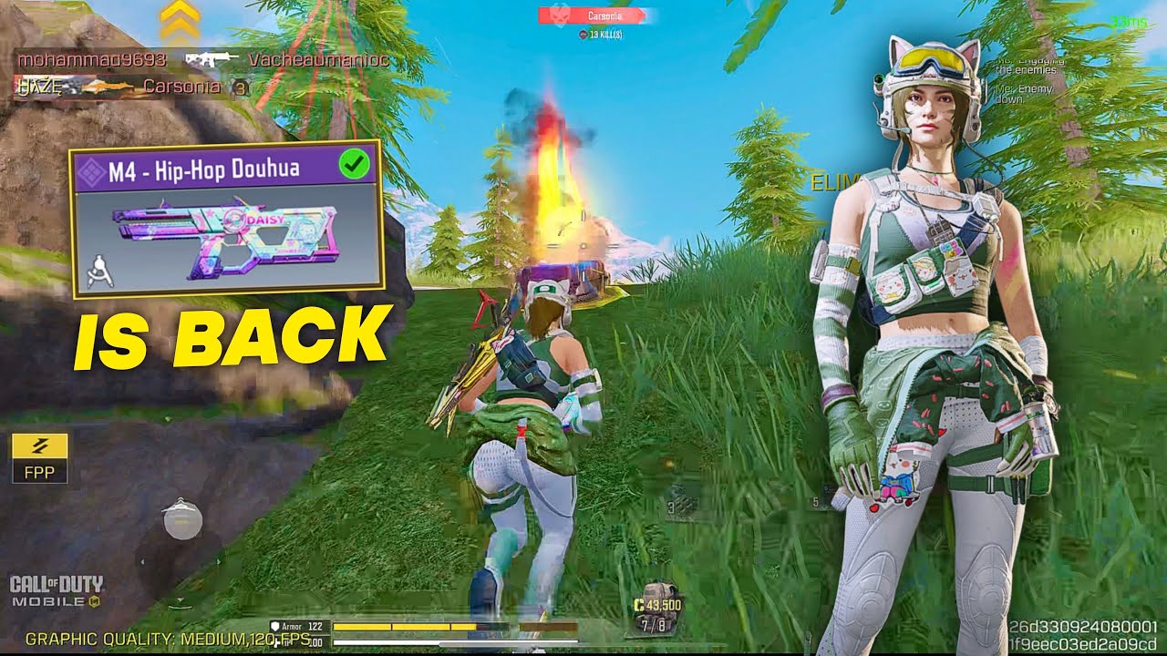 EPIC P2W M4 & URBAN TRACKER - EACH MEOW 😍 IS BACK IN COD MOBILE