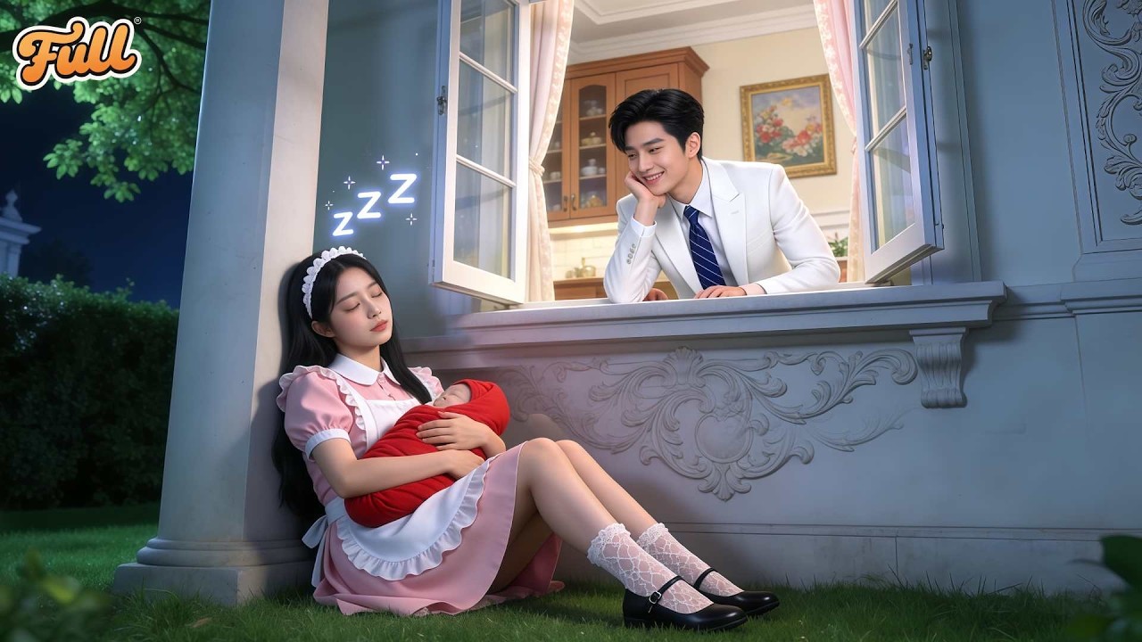 CEO Never Smiled For 20 Yrs!Till Saw Maid Fall Asleep In Corner After Rocking Bb—Actually Laughing!