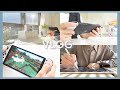 【vlog】スイッチを手に入れた休日 / テスト勉強 / 部屋の片付け