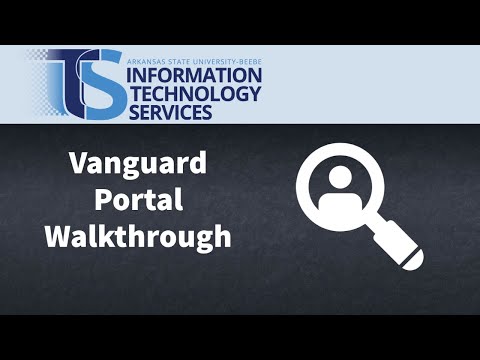 Vanguard Portal Walkthrough