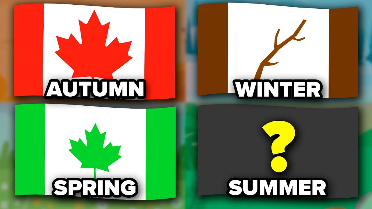 Flags in Different Seasons | Fun With Flags - YouTube