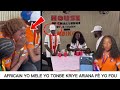 Africain yo mele yo tonbe kriye ariana fè africain yo fou gade vidéo sa 😱😱😱