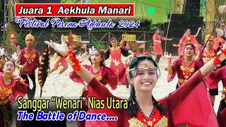 🔴 JUARA 1❗Battle of Dance || Aekhula Manari 2024 Nias Barat - Sanggar 'WENARI' Nias Utara