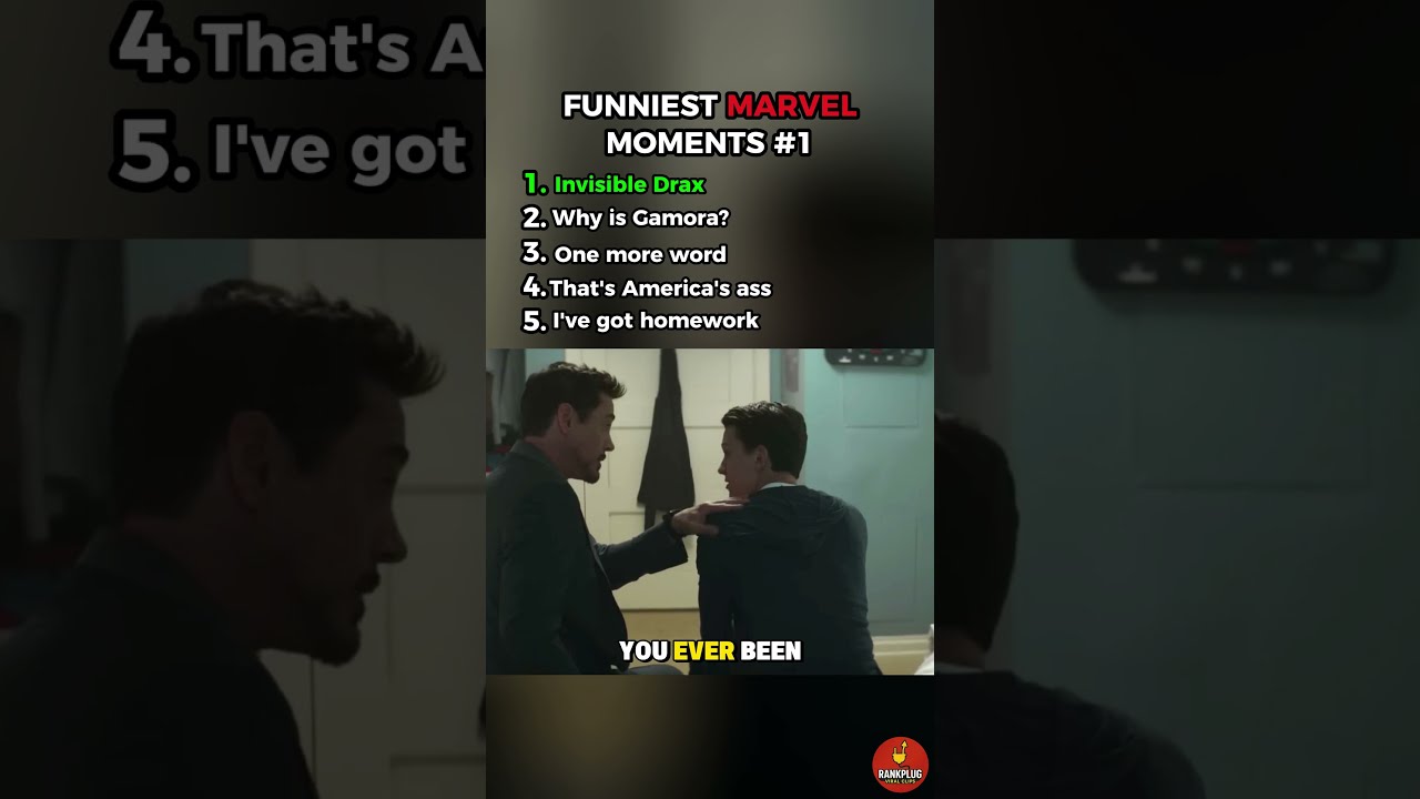 Ranking funniest MARVEL moments