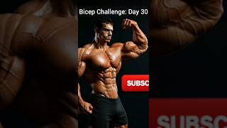 BICEP Transformation in 30 DAYS! 💪🔥 #shorts  #FitAuraWorld #bicep
