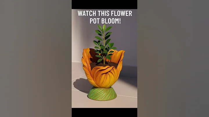 DIY Cement Flower Pot with Old Towel 🪴🧼 | Easy Garden Craft 🌿♻️