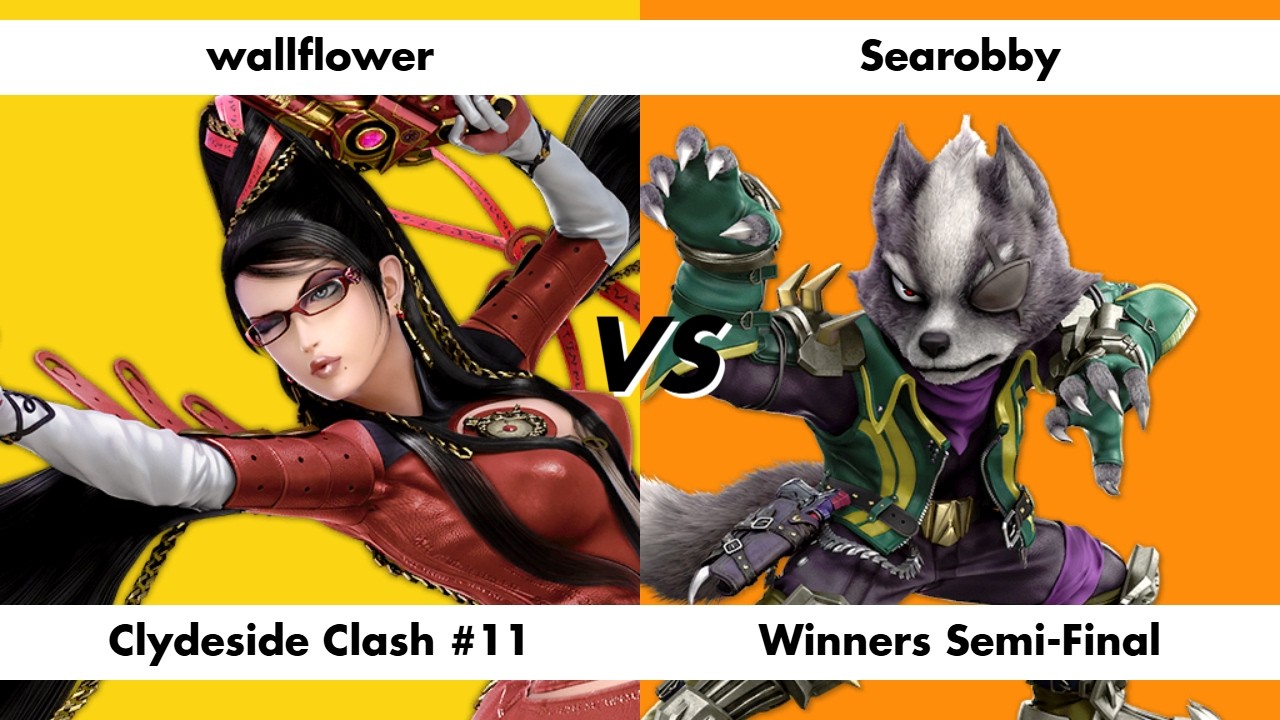 wallflower (Bayonetta / Palutena) vs Searobby (Wolf) - Clydeside Clash 11 Winners Semi-Final