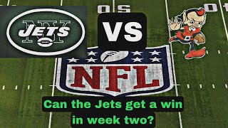 @nyjets  Vs @browns  Week 2 Preview