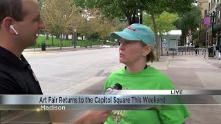 Art Fair Returns to the Capitol Square This Weekend