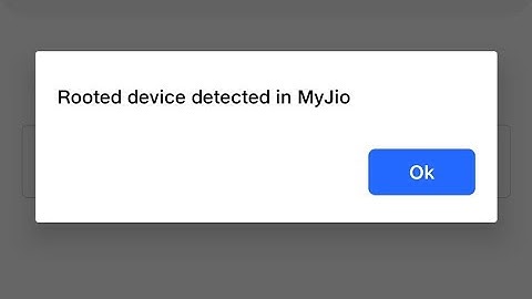 Fix Rooted Device Detected in My Jio App Problem Solve | Rooted Device Detected in My Jio App
