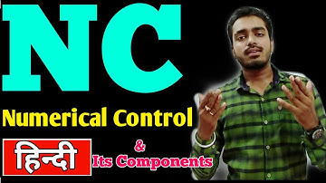 NC,Numerical control machine (HINDI)~ Components of NC machine, cnc, dnc By STUDY CENTRAL by saurabh
