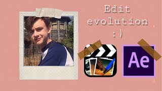 My 2 year edit evolution! (1 year of ccp & 1 year of ae)
