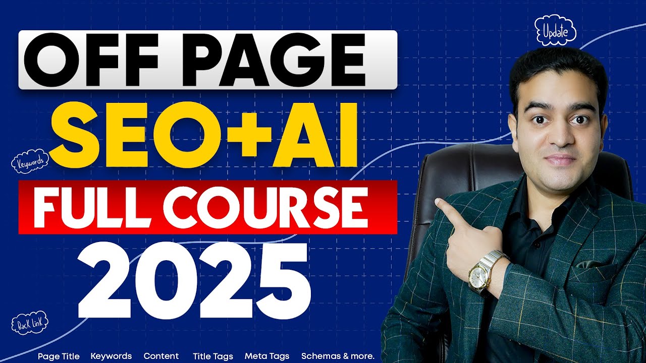 OFF Page SEO Full Course With AI In Hindi | SEO Latest Course 2025 by Marketing Fundas | 
