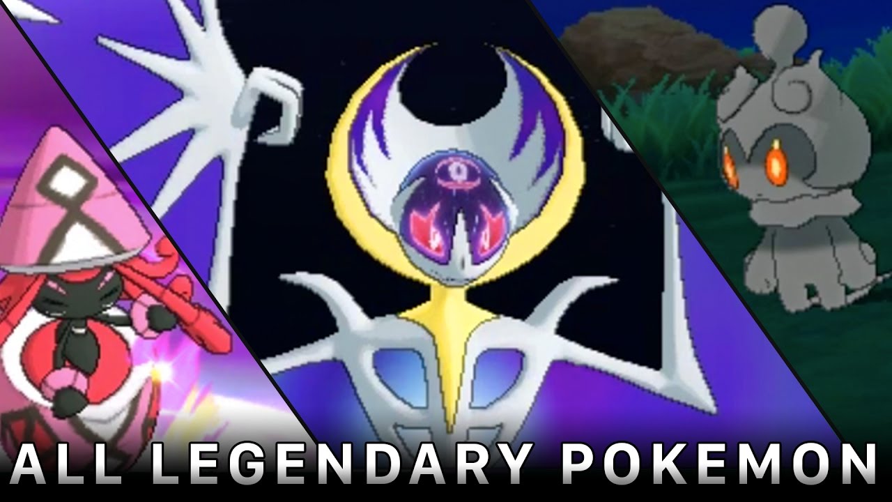 Pokemon Sun and Moon: All Legendary Pokemon, Ultra Beasts and