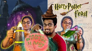 We tried Famous HARRY POTTER food🧹🍗🍰| Butter  Beer