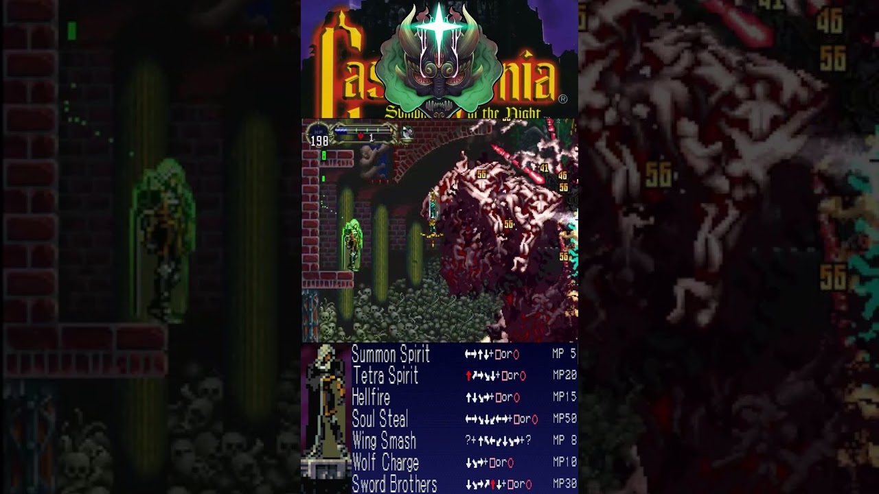 Castlevania SOTN - Spell Only - Grandfallon Meets Xorlo 