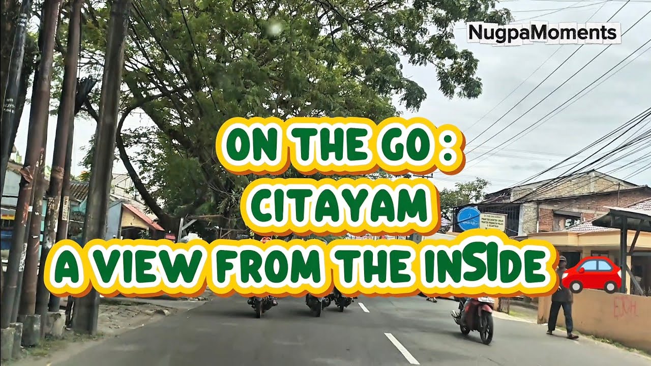 ON THE GO : Finding Our Way in Citayam — A Quiet Midday Stroll 🛵🏡