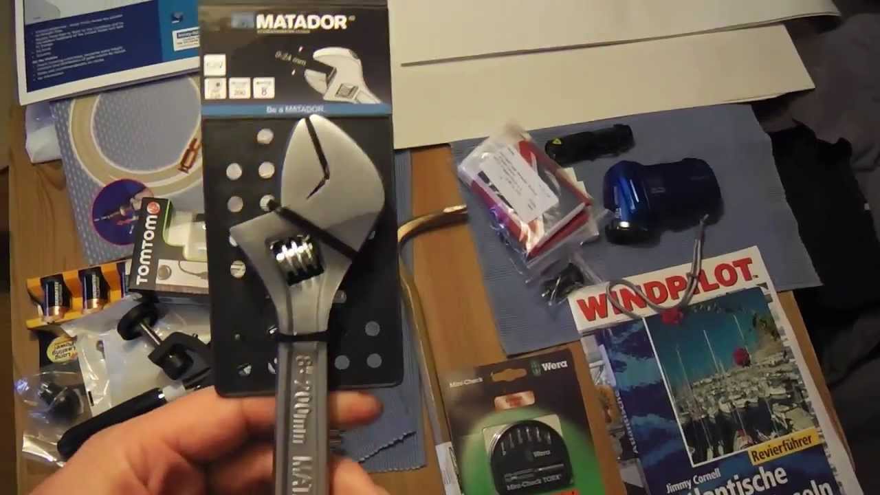 Segeln: Einkauf von Material und Co.