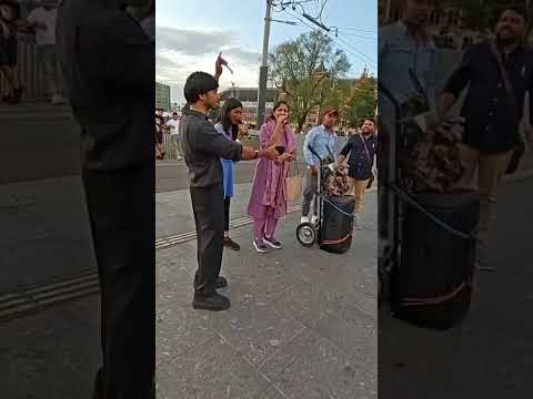 Mrs Blessie Wesly & Dhanya Tryphosa worshipping Jesus @ Amsterdam Central 🇳🇱