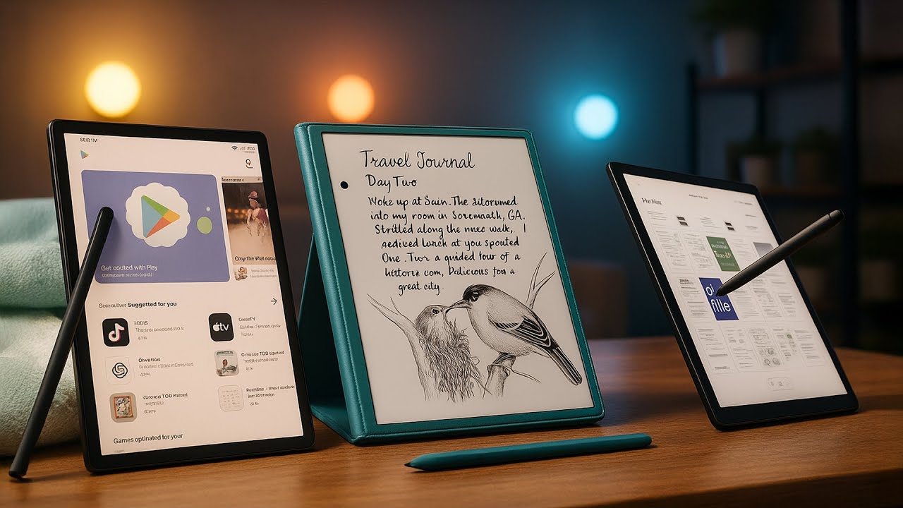What Are The BEST Note Taking Tablets of 2025? - YouTube