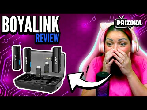 BOYALINK - O Microfone sem Fio de Lapela Mais Completo de Todos