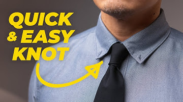 How To Tie a Classic Four-In-Hand Knot (step by step instructions) • Effortless Gent