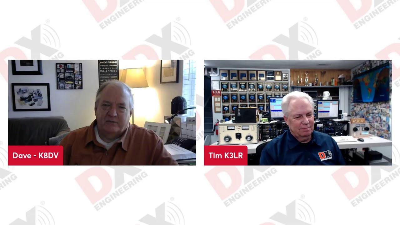 Dave Vest, K8DV and Tim, K3LR on Tuesdays with Tim and Jeff 8/16/22