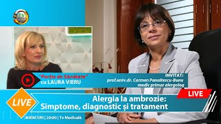 Alergia la ambrozie:  Simptome, diagnostic și tratament