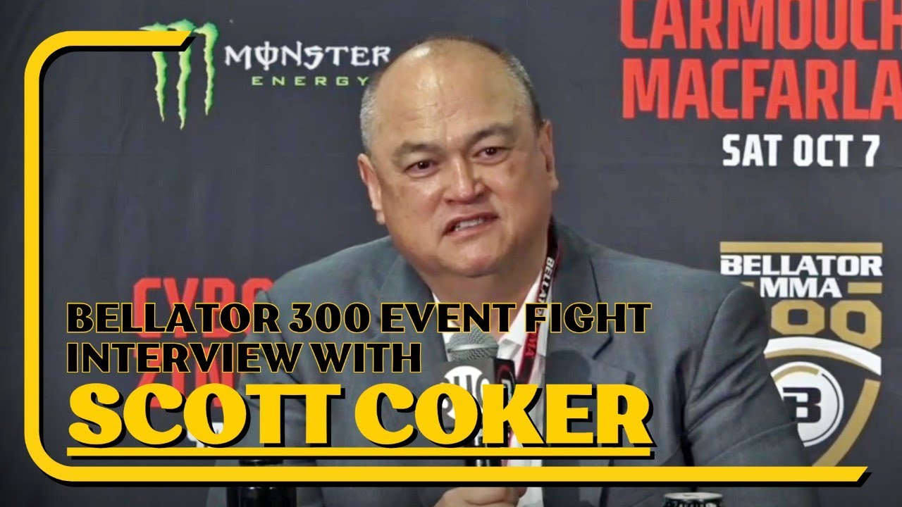 BELLATOR 300 Post Event Interview with Scott Coker | FightbookMMA