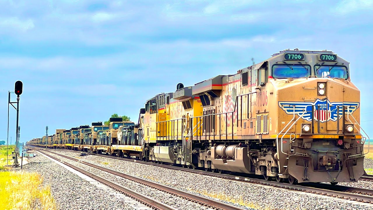 Awesome Train Action along the Union Pacific Northern Transcon! Part 2