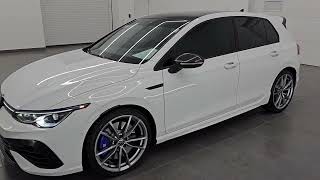 2024 Volkswagen F R Pure White Blue Accents Full 4K Walkaround 26T8B