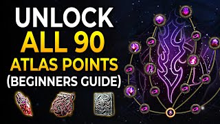 How To Get ALL 90 Atlas Points - Path of Exile 2 Beginner's Guide