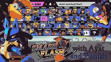 SSF2 Beta 1.2 Online with Unoptimal Punish