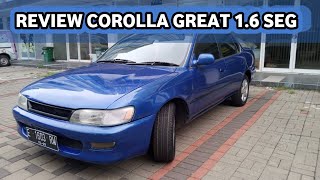 Corolla Great || Facelif 1.6 CC SEG Manual tahun 1995