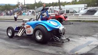 ALTERED ROADSTER AND COUPE BLOWN INJECTED VINTAGE GASSER BURNOUTS * CRAZY INSANE GASSERS * WOW